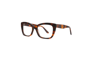 Women Cristal Eyeglasses: Ariana - Tortoiseshell - SpecSMART Eye Clinic (diagonal View)